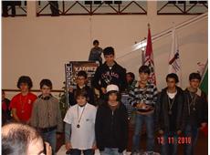 Pódio SUB14 - João Nuno Valente (Campeão Nacional), Henrique Aguiar (Vice-Campeão)