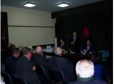 Presidente António Granjeia usando da palavra